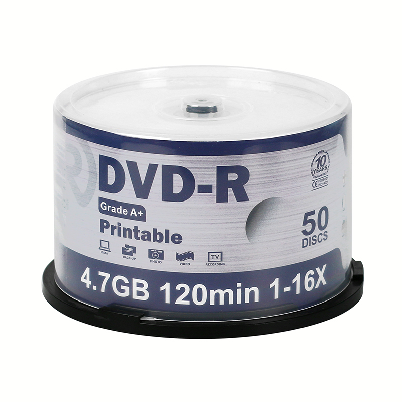 Двухслойные DVD-R диски Ronc Manufacture 4.7 ГБ, печатные