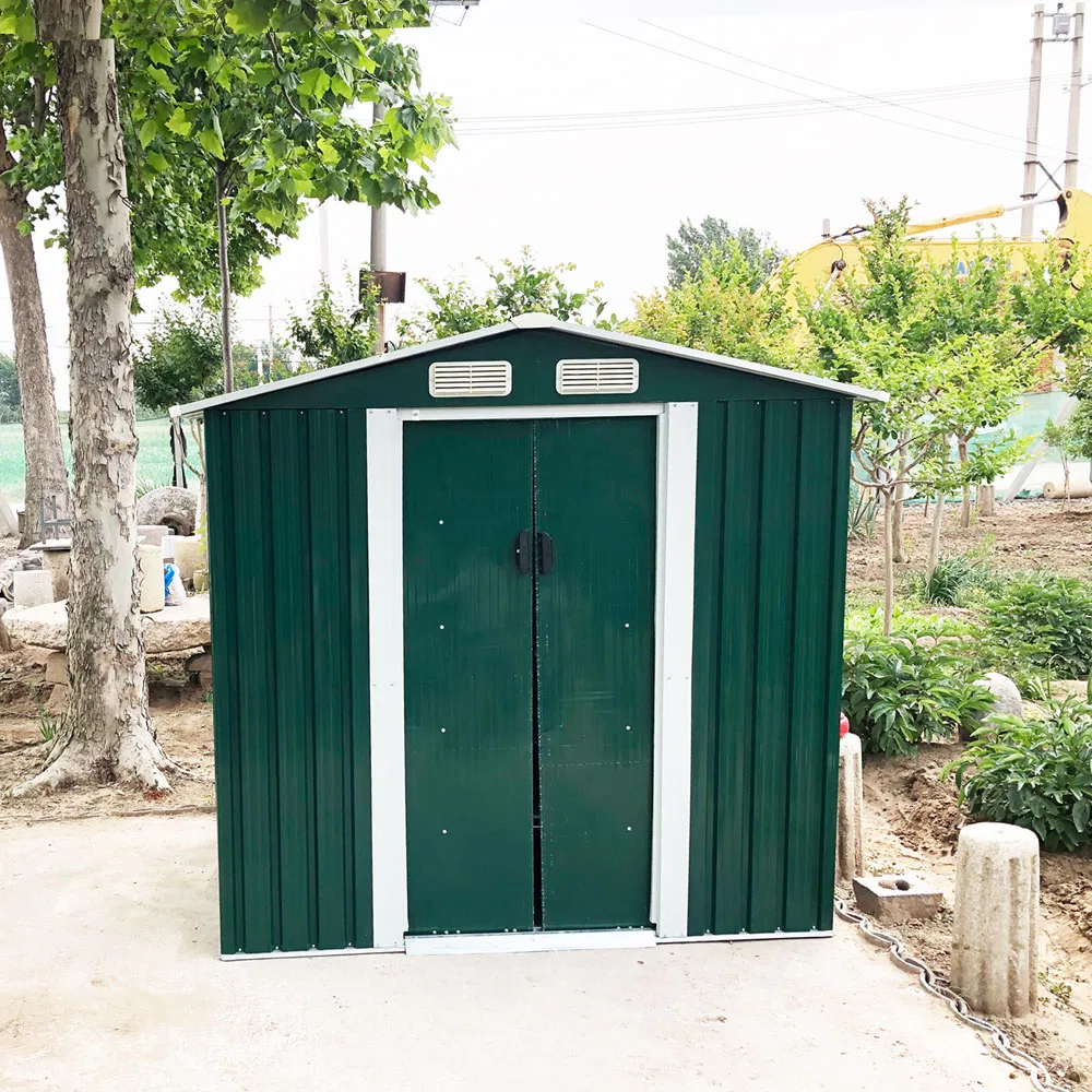 Luxury Garden Sheds Corner Summer House with Shed Cheap Garden Storage Box