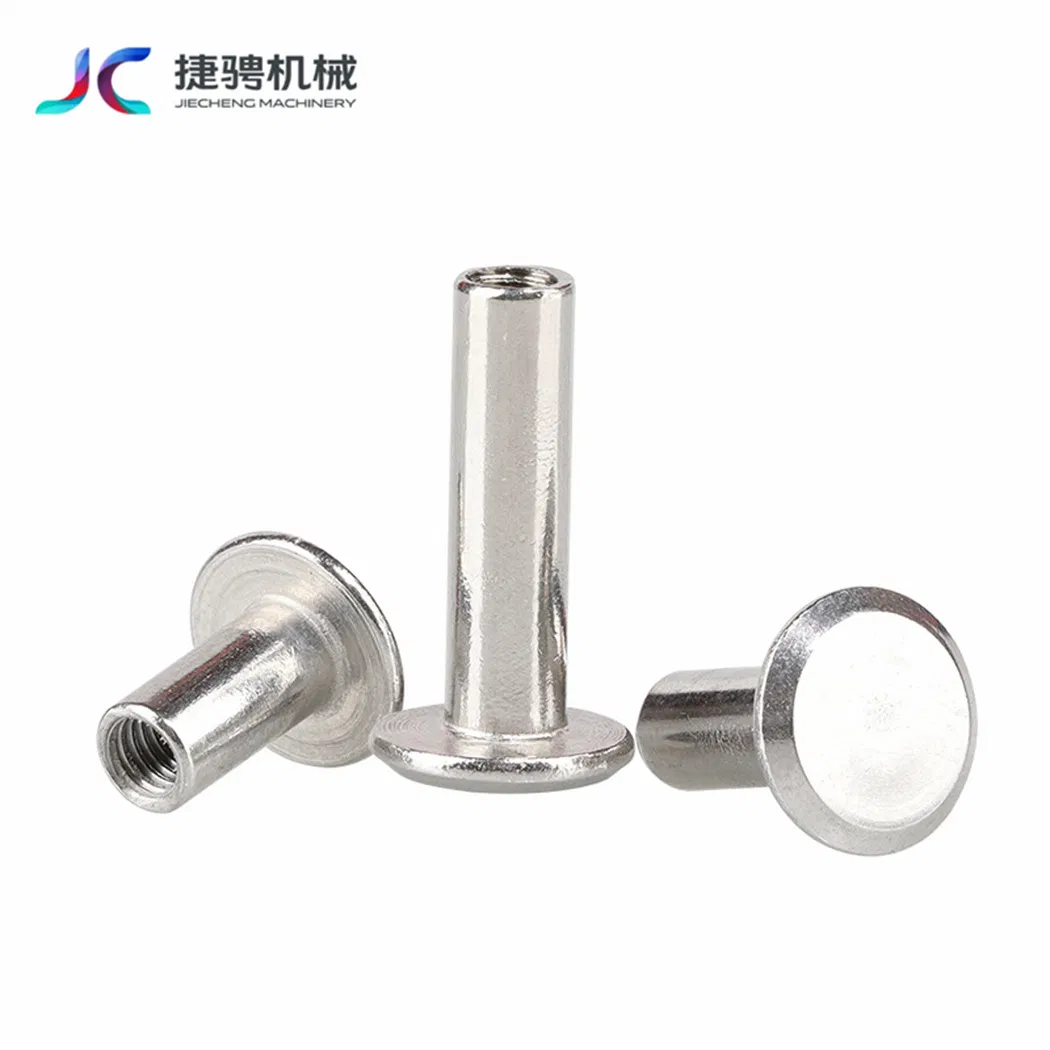 304 Stainless Steel Tubular Rivets Metal Snap Rivets Book Binding Rivet Screws