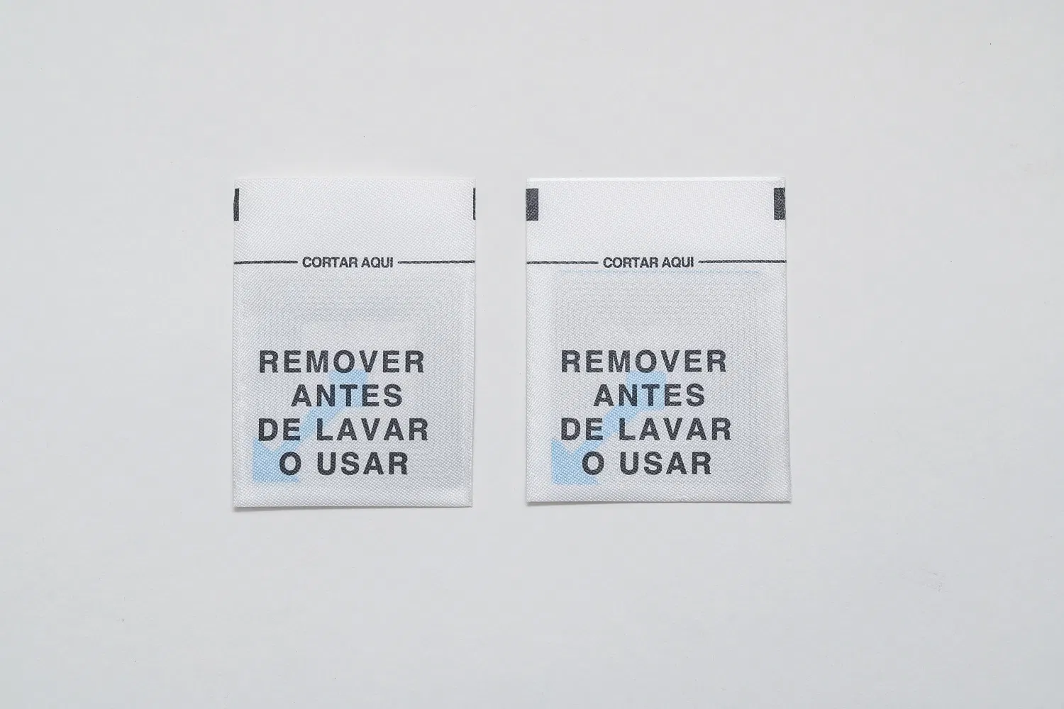 Garment Anti-Theft EAS Woven Labels Textile Rretail Alarming Security Chip Label for Clothes