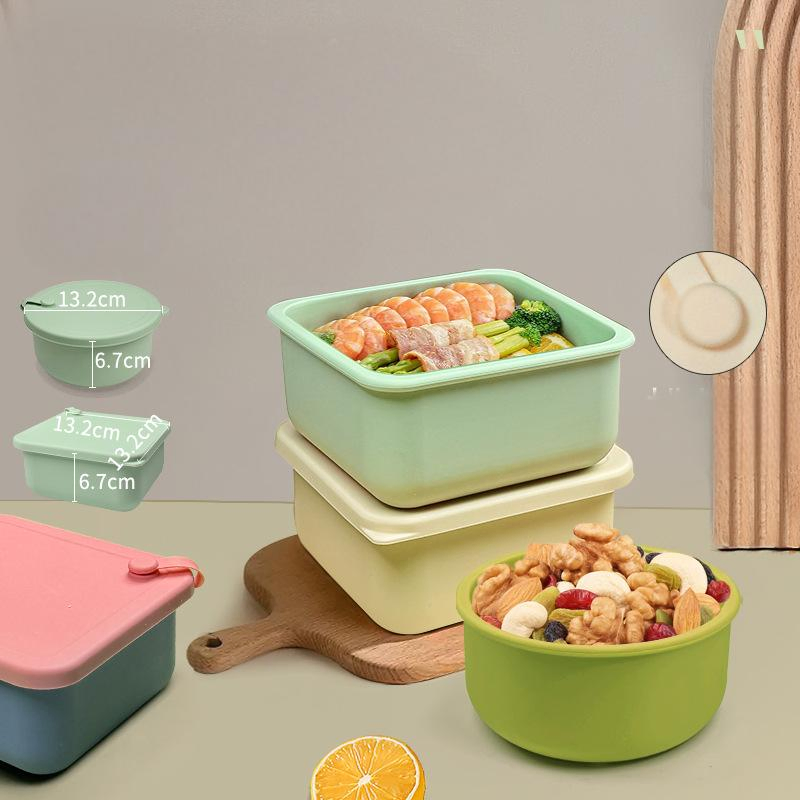 Food Preservation Storage Box, Vegetable Freezer Compartment, Frozen Meat, Refrigerator Food Portioning Box, Microwaveable Fruit Compartment Storage Box