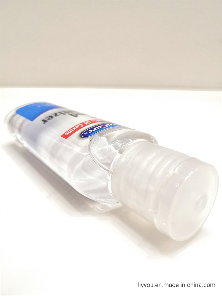 Hand Sanitizer with Vitamin E, Refreshing Gel for Kitchen Bathroom Office Traveling, Travel Sized Flip Cap Bottles