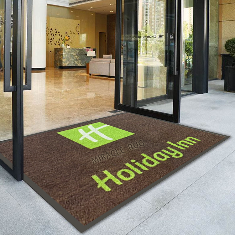 The Hotel's Front Door Mat Customised Sustainable Letter Logo Thank You Door Mats