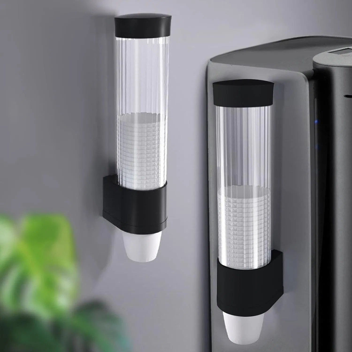 Pull Type Wall Mount Cup Holder, Water Cooler Cup Dispenser Vasos Desechables