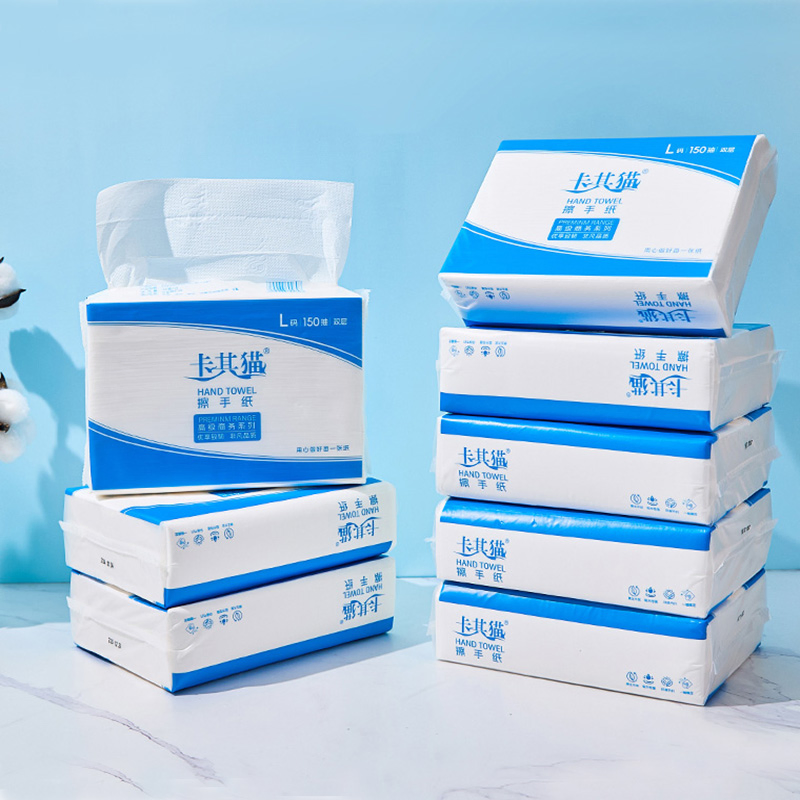 Factory Custom 1-Ply Eco-Friendly Water Absorption White Virgin Z-Fold Hand Paper Towels