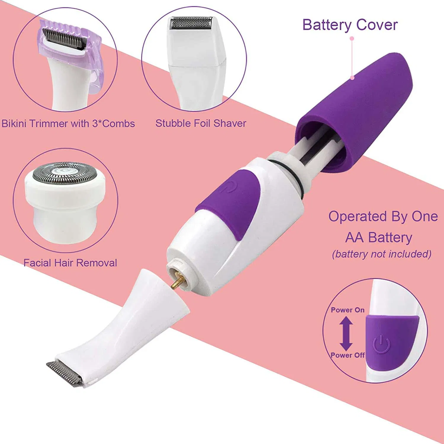 Multi Functional Lady Hair Trimmer