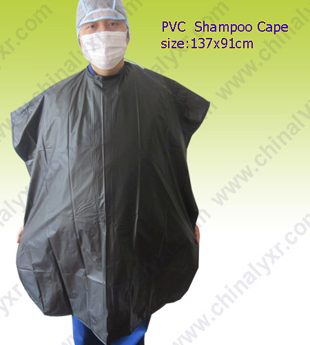 Pure Color Hot Sale Hair Cutting Shampoo Cape for Salon