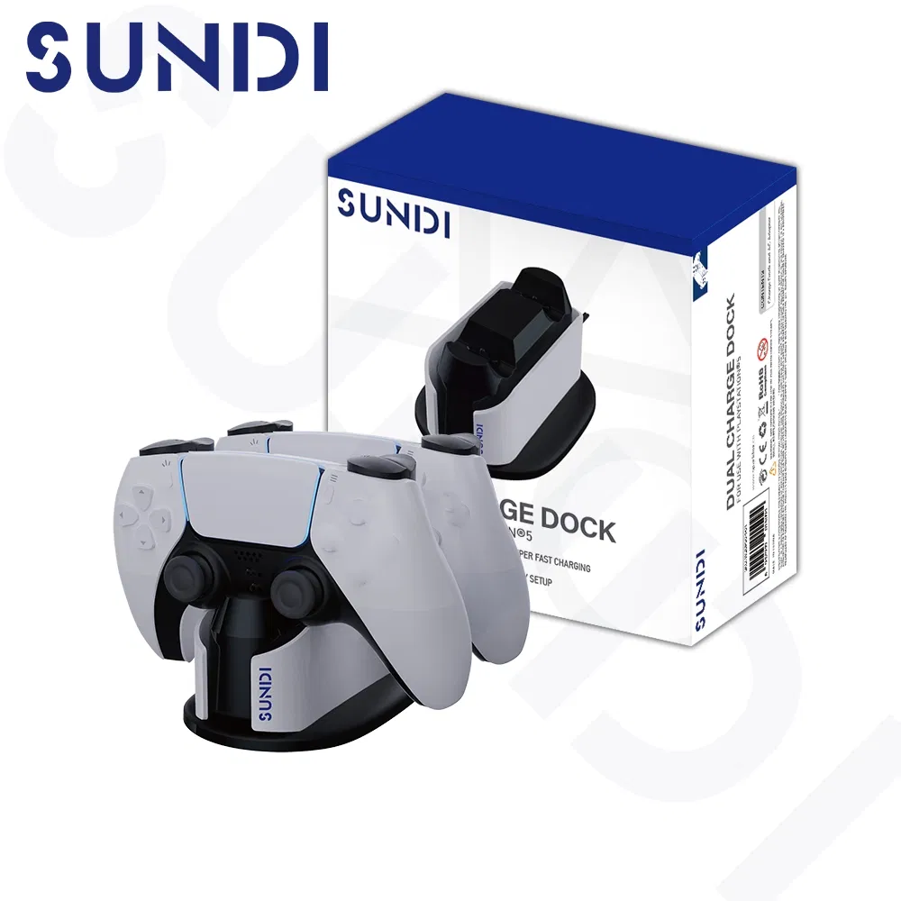 Wholesale Handle Gamepad Charger Dock Stand Charging Station for PS5 Wireless Game Controller