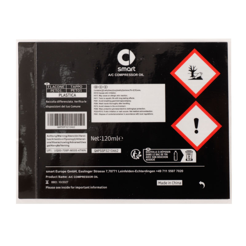 Compact and Customizable Multi-Layer Printed Labels