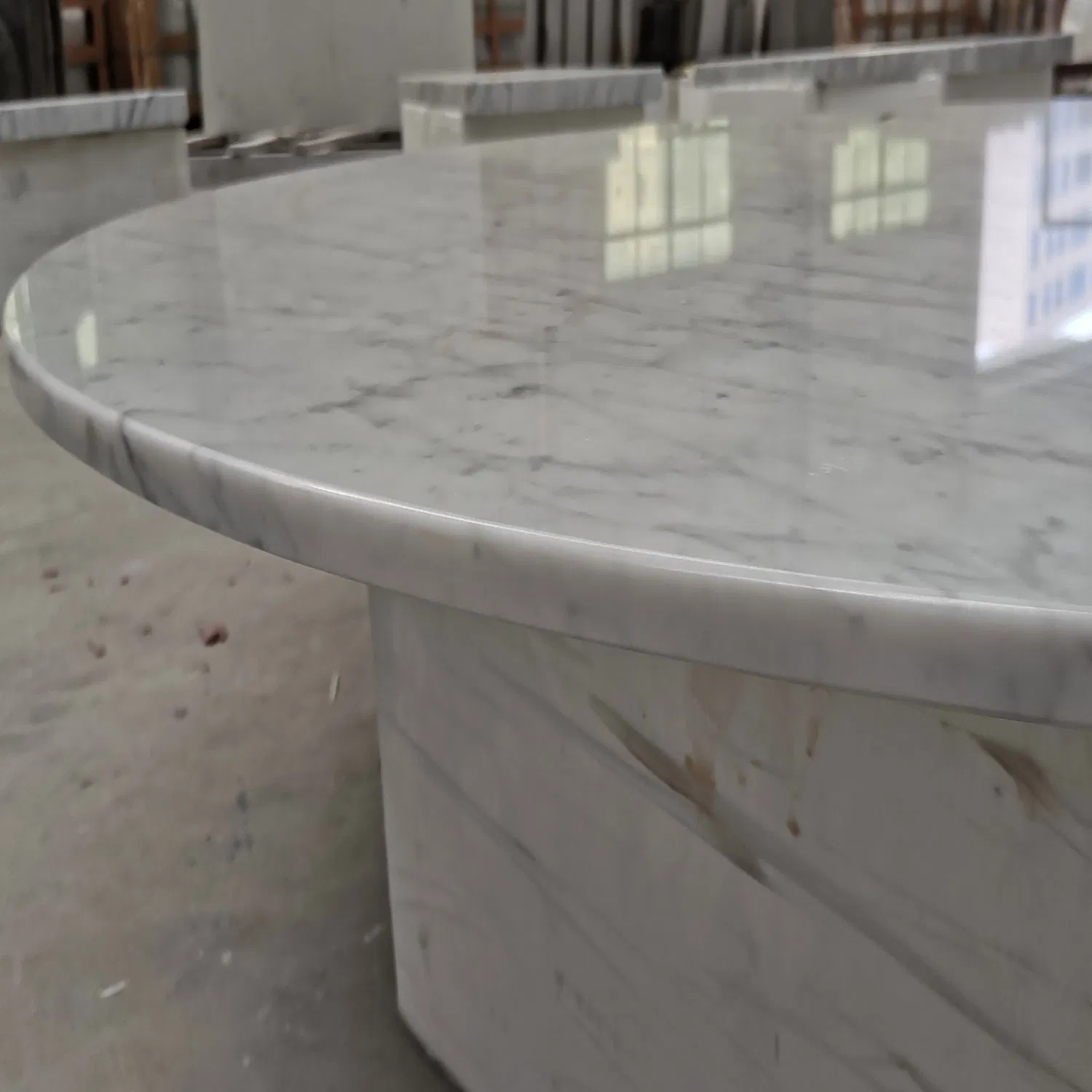 Italy Marble Carrara White Marble Natural Stone Counter Bathroom Vanity Tops