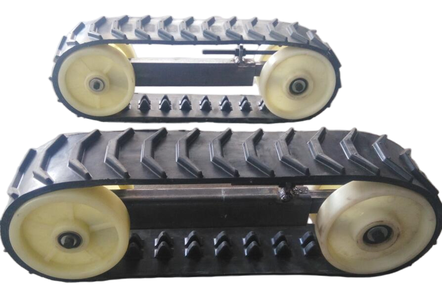 Durable V Shape Rubber Track/ Rubber Crawler for Robots - Grt-124 Model