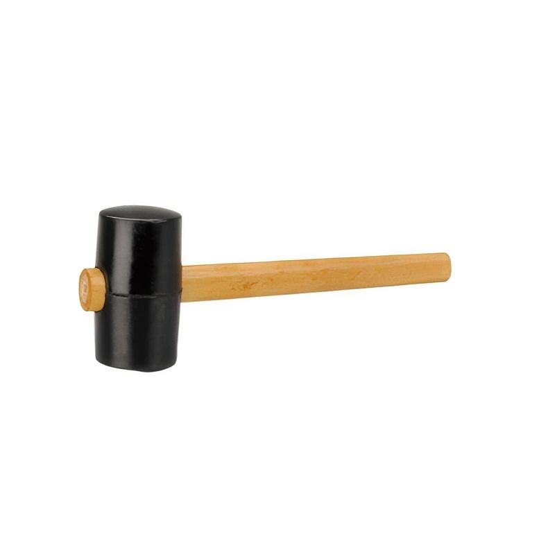 Rubber Mallet Hammer with Wood