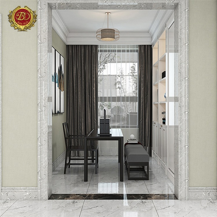 Banruo Cheap Price Polystyrene Gold Crown Moulding Line for Decoration