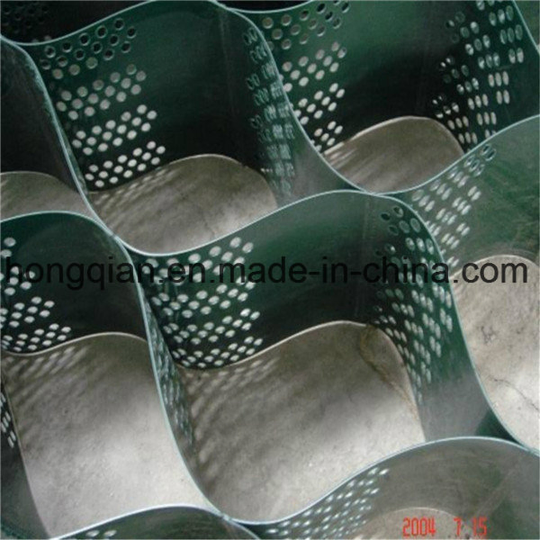 Plastic HDPE Textured Geocell Tri-Dimension Honeycombed Cellular Geocell for Construction Slope Protection