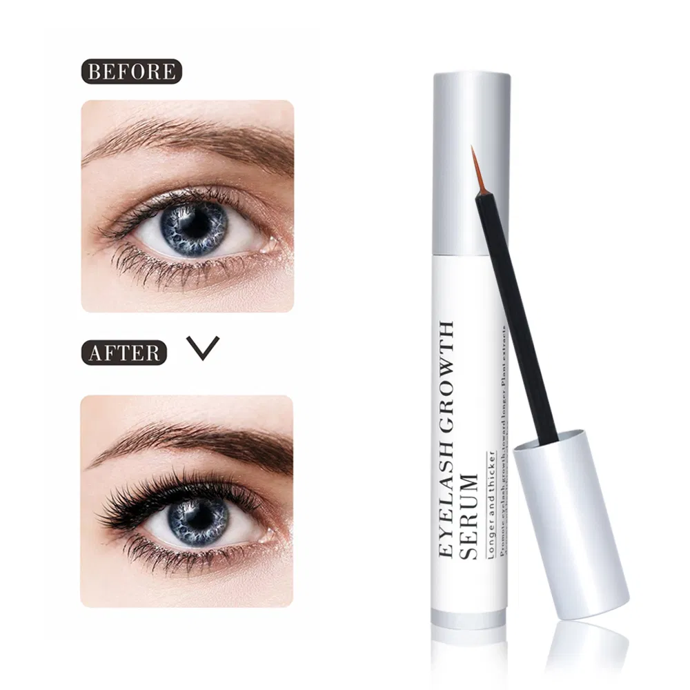 Custom Eyelash Enhancing Serum Growth Treatments Oil Free Vegan 100% Natural Organic 5ml Private Label Eye Lash Serums