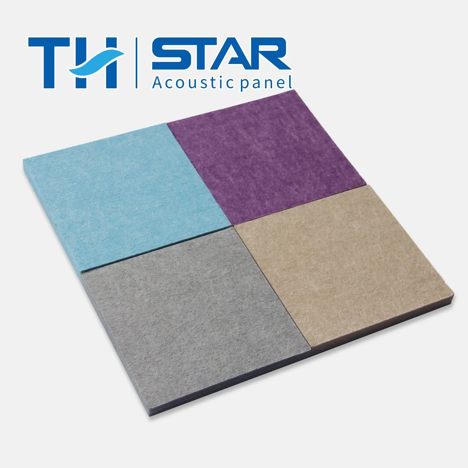 Pet Decorative Polyester Fibre Acoustical Panel Plastic Wall Covering Sheets