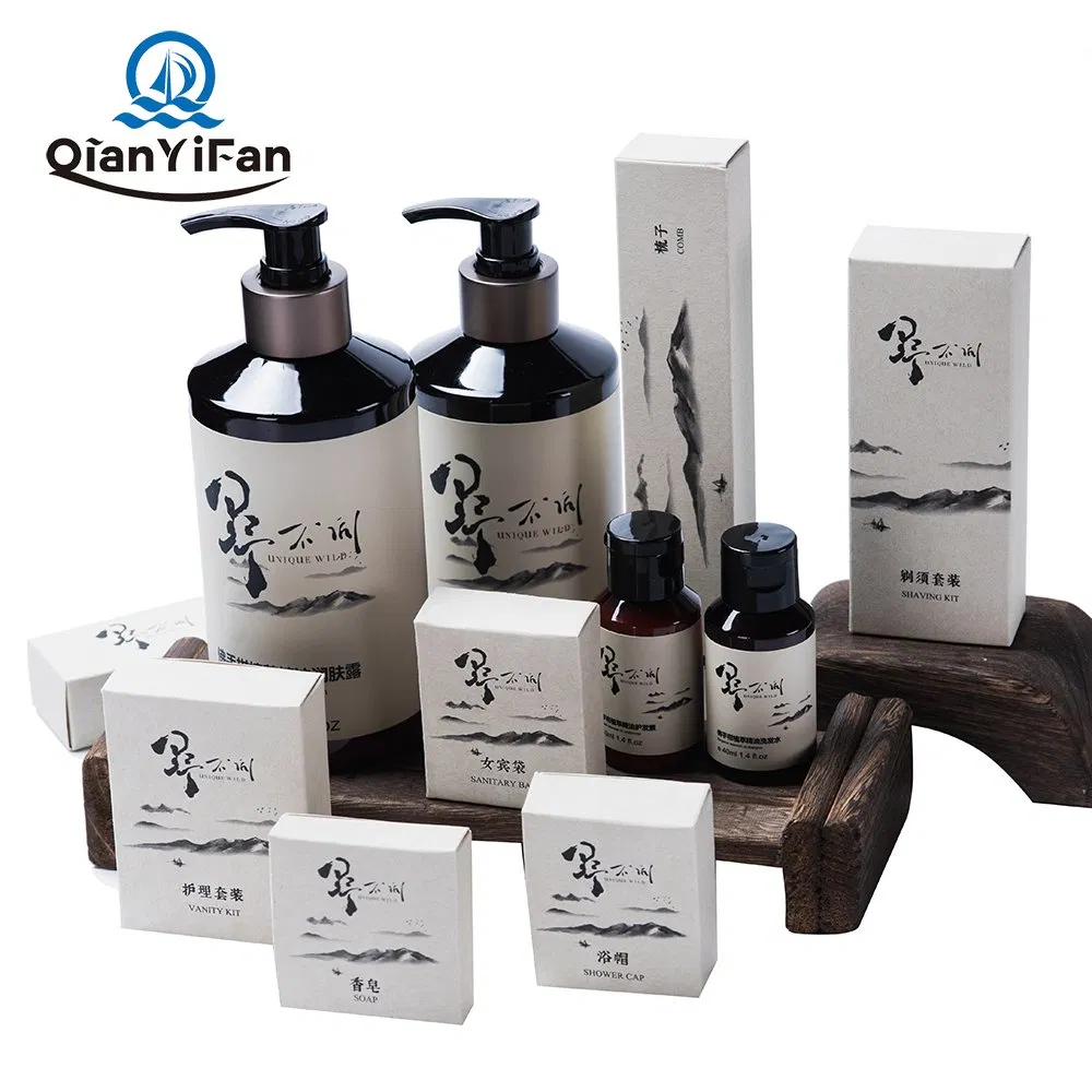Star Hotel 400ml Bergamot Essence Essential Oil Shampoo Conditioner Shower Gel Moisturizing Lotion Wash and Care Set Gentle and Nourishing