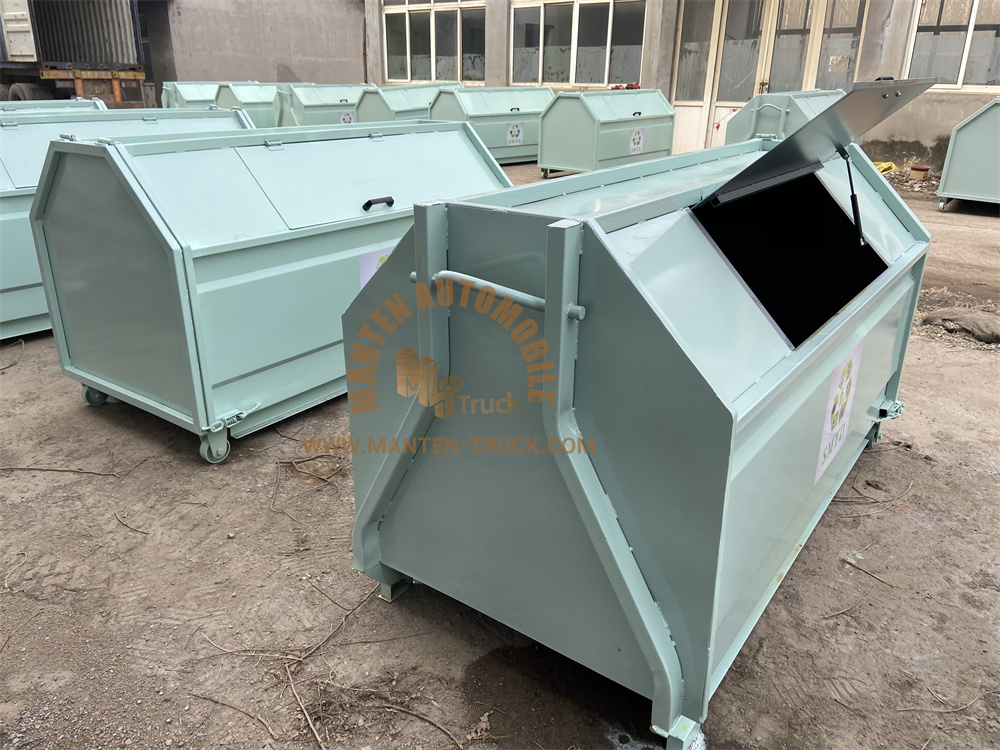 Промышленный мусорный бак 3000 л с крюком