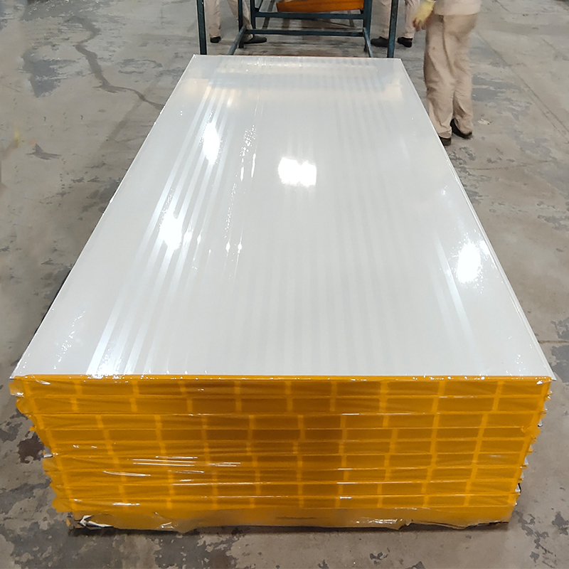 Factory Direct Sales of Hollow Glass Magnesium Ceiling Wall Board Color Steel Sandwich Panels Can Be Customized Professional Production