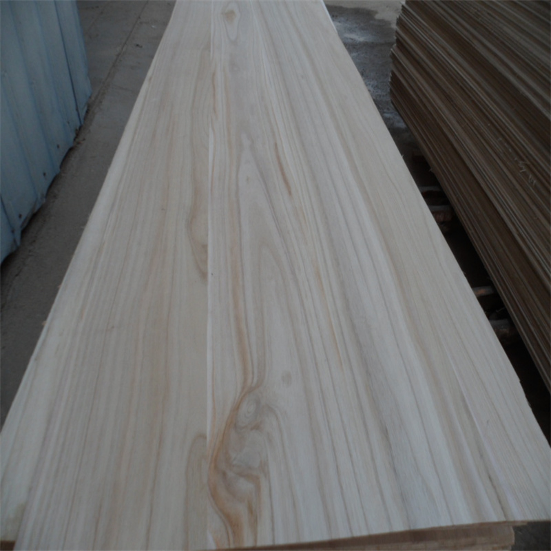 Promotional Price Edge Glued Solid Balsa Wood Paulownia Finger Joint Laminated Board
