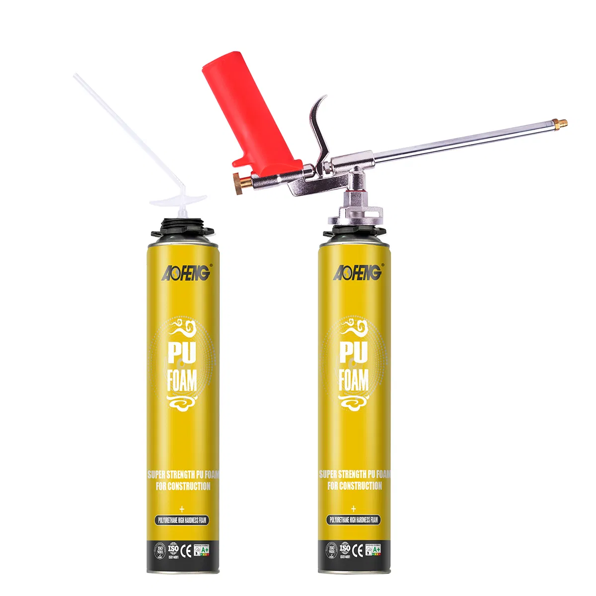 White Polyurethane Foam Caulk Sealant for Construction Woodworking Window Door Thermal Insulation for Packing Joint Sealing