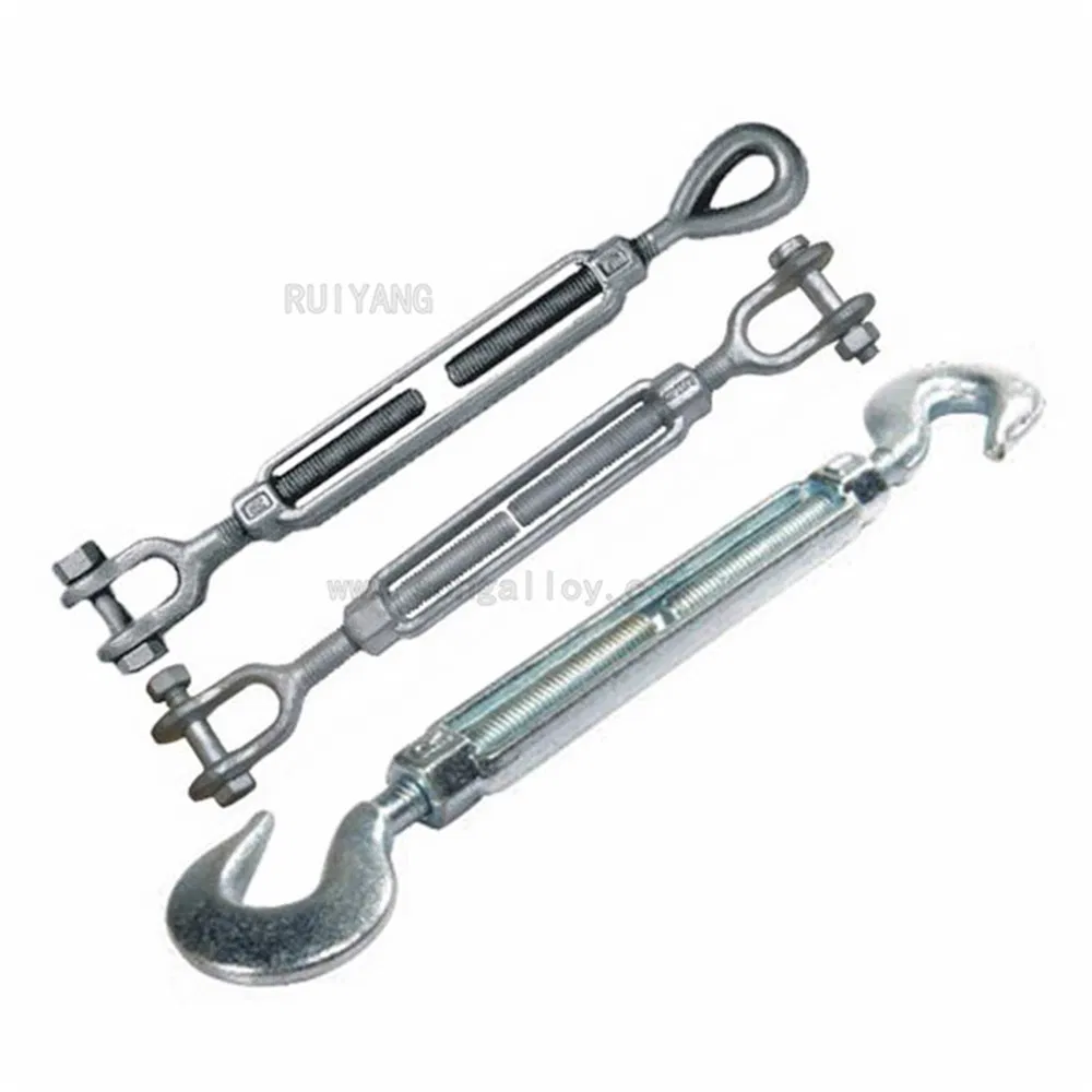 Fasteners Stainless Steel Turnbuckle DIN1480 for Riggings