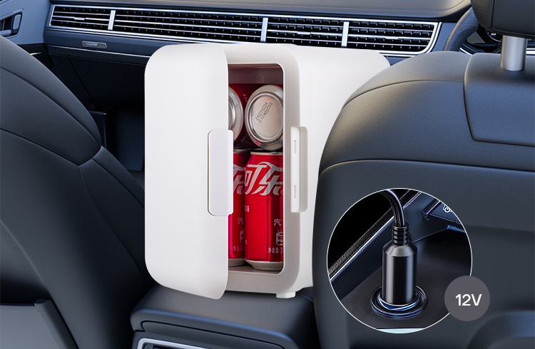 Wholesale Portable White 4L Cosmetics Small Refrigerator