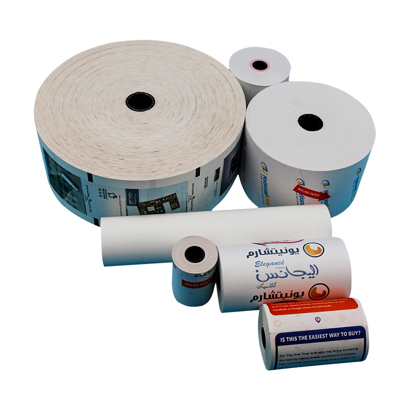 ATM POS Bank Cash Register Paper Roll 80X150mm Thermal Label Sticker
