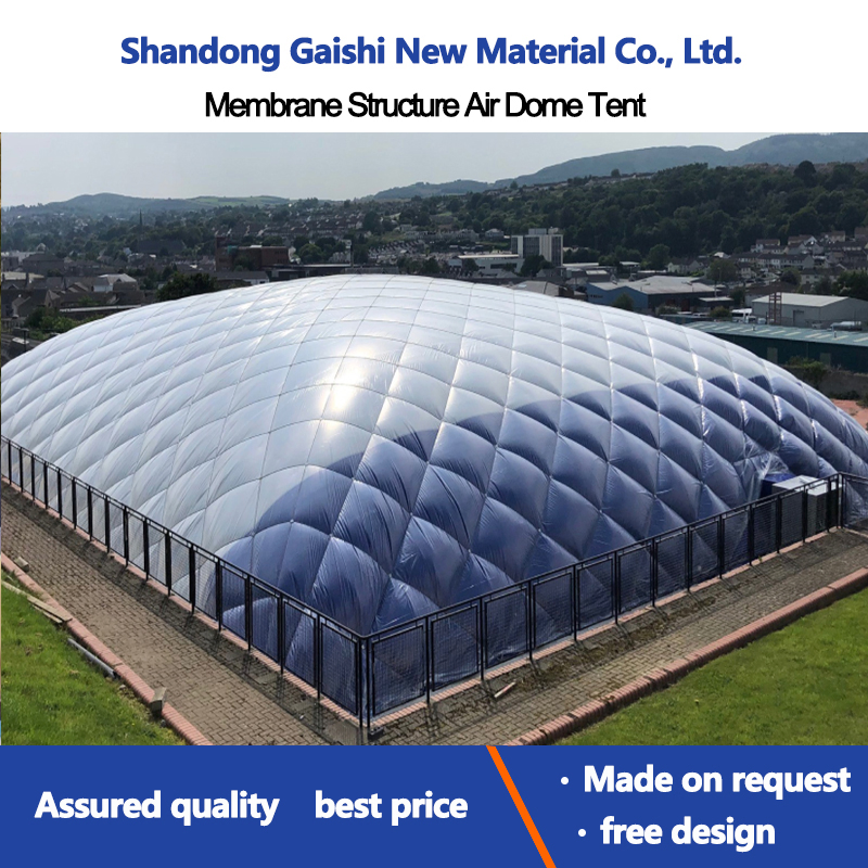 Huge Outdoor Sports Aerated Inflatable Pool Air Domes Stadium Roof Cover Tent