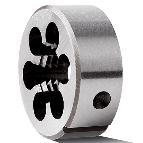 Плашка круглая M8*1.25 из быстрорежущей стали