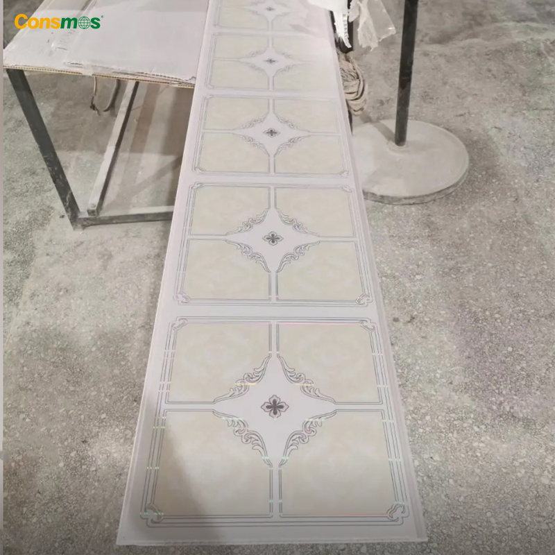 Decorative Wood Laminate Plastic Wall Panels PVC Ceiling for Interior House