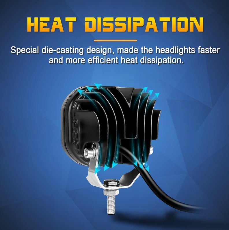 Универсальные светодиодные противотуманные фары 3 дюйма