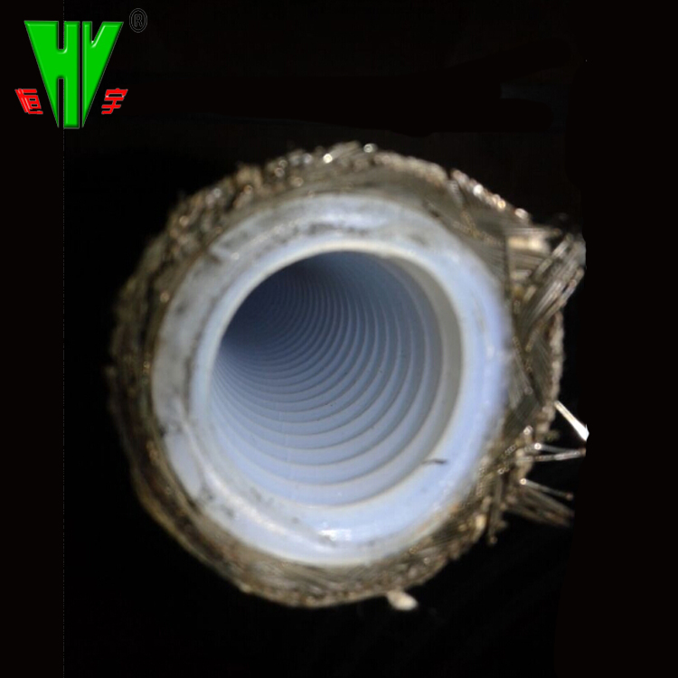 Гидравлический шланг R14 из нержавеющей стали с PTFE, 1/4 дюйма
