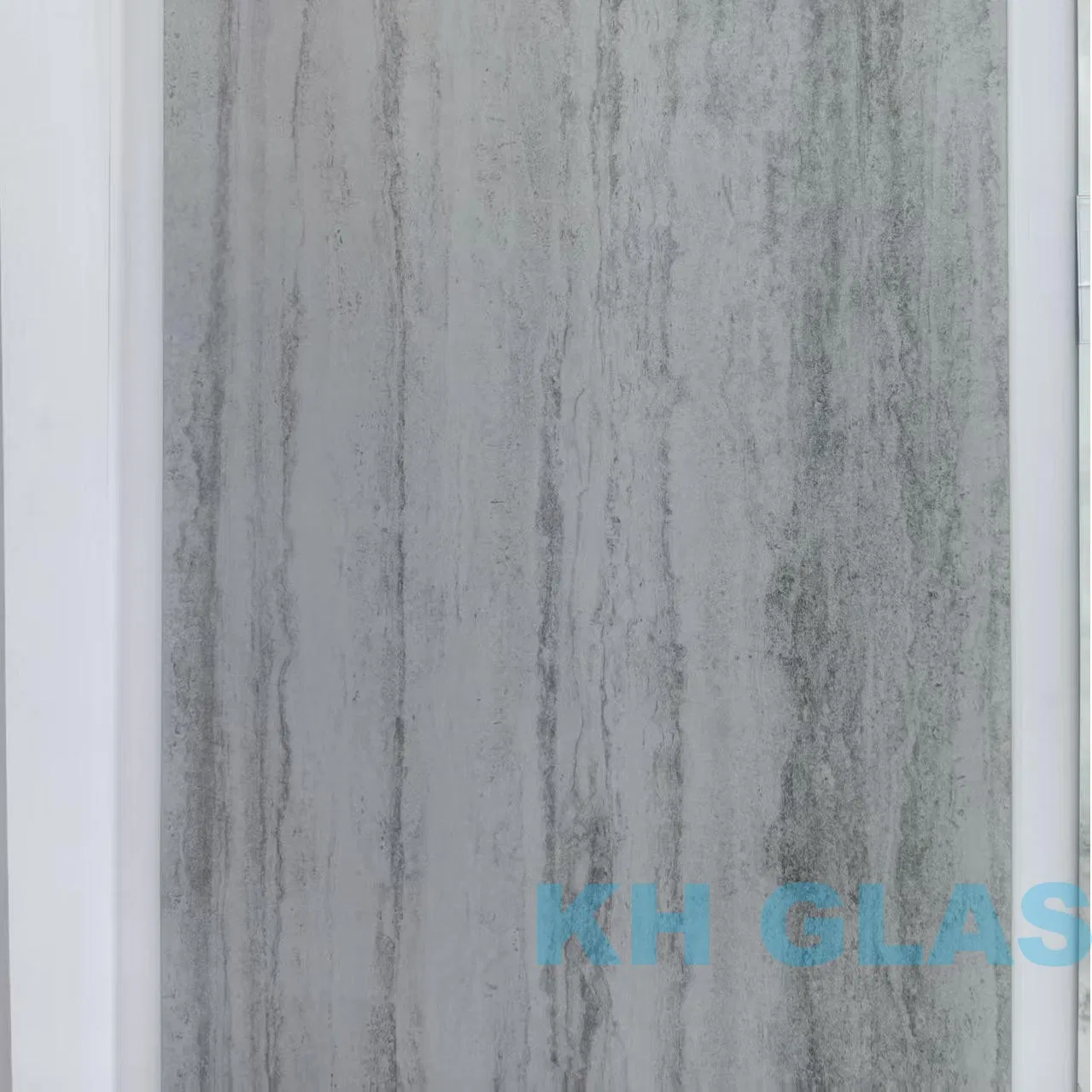 4mm Window Glass Architectural Art Glass with Exceptional Acid Etched