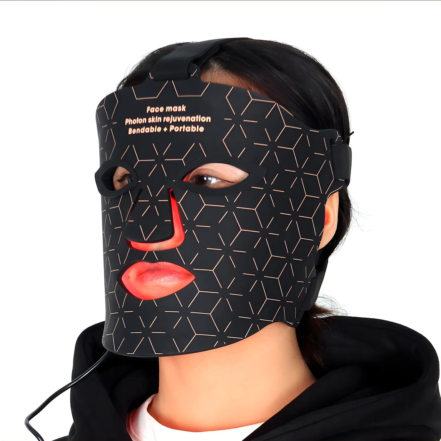 OEM LED Light Face Mask Infrared Light Therapy Red Light Therapy LED Facial Light