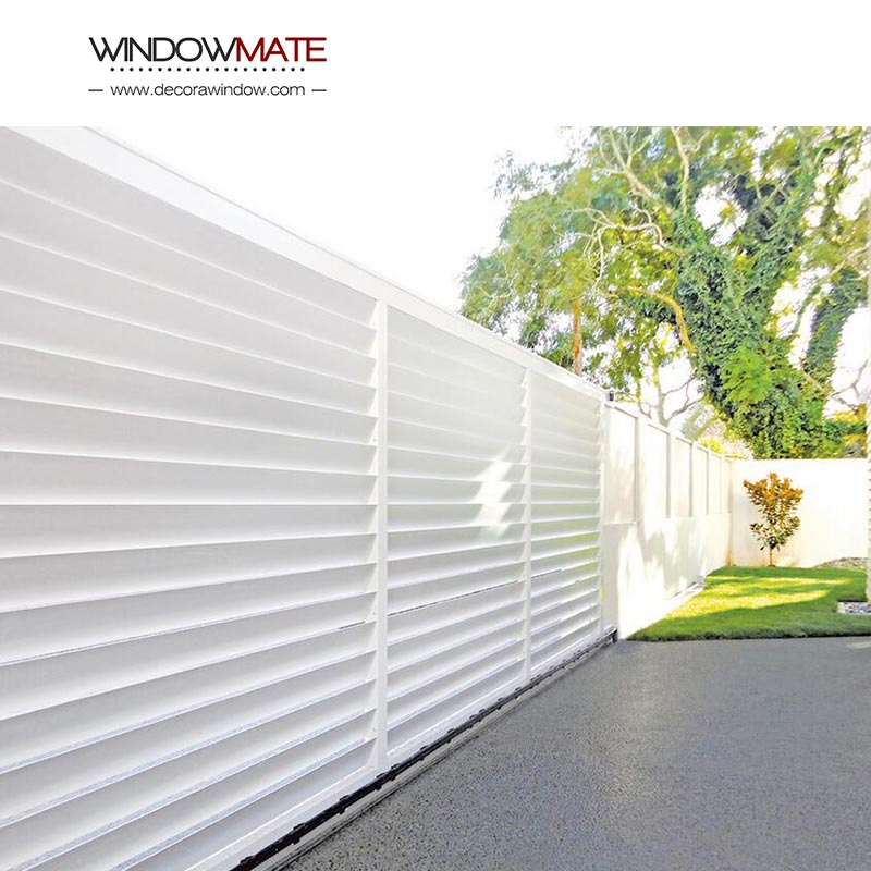Louver Durable Outdoor Curtain Wall Facade Ventilation Decorative Sunshade Weatherproof Heatproof Lightweight Panel