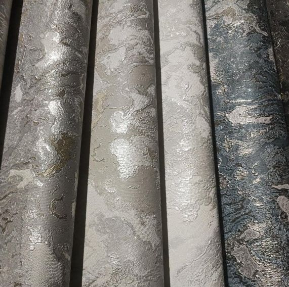 Wholesale New Arrival Plain Marble 106cm PVC Wallpaper