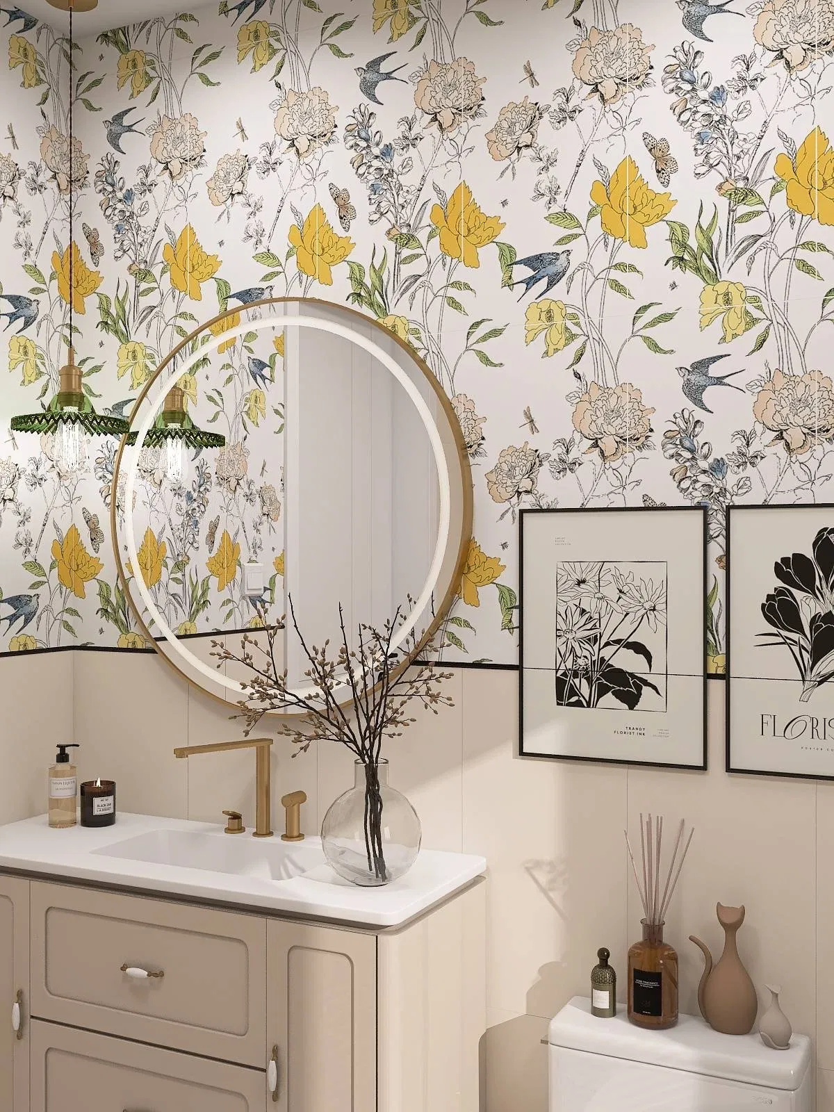 FC36877 New Decoration Pattern Porcelain Floor Wall Tile for Livingroom Bathroom Kitchen Dinningroom