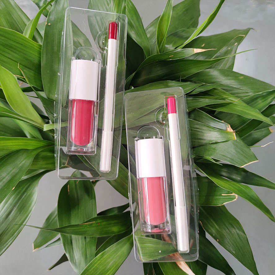 Custom Logo Makeup Private Label Matte Liquid Lipstick Lipliner Set Kit