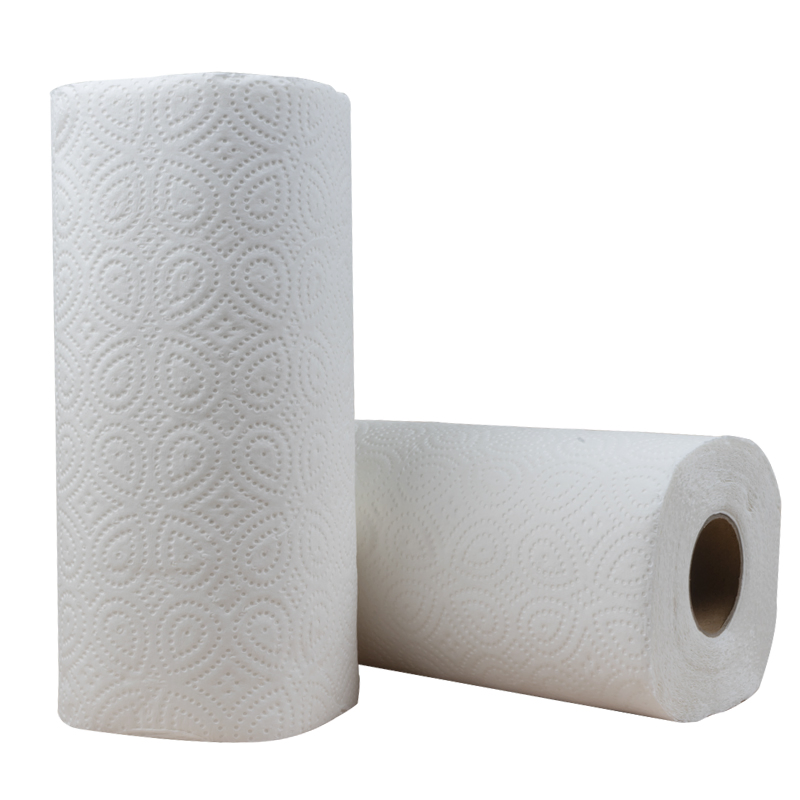 Good Quality 2 Ply Soft Kitchen Towel Virgin Pulp Paper Towels Roll Towel Kitchen Paper Towel