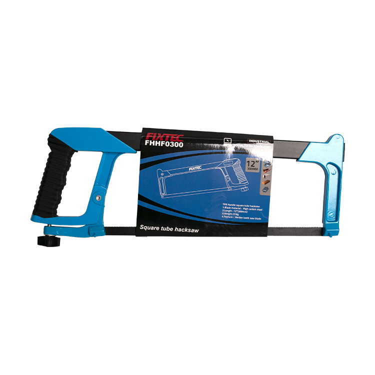 Fixtec 12" High Carbon Steel Square Tube Hacksaw Frame