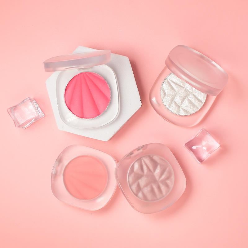 New Arrival 5-Color Blush Palette, Cute Face Makeup, Vegan Long-Lasting Blush Powder