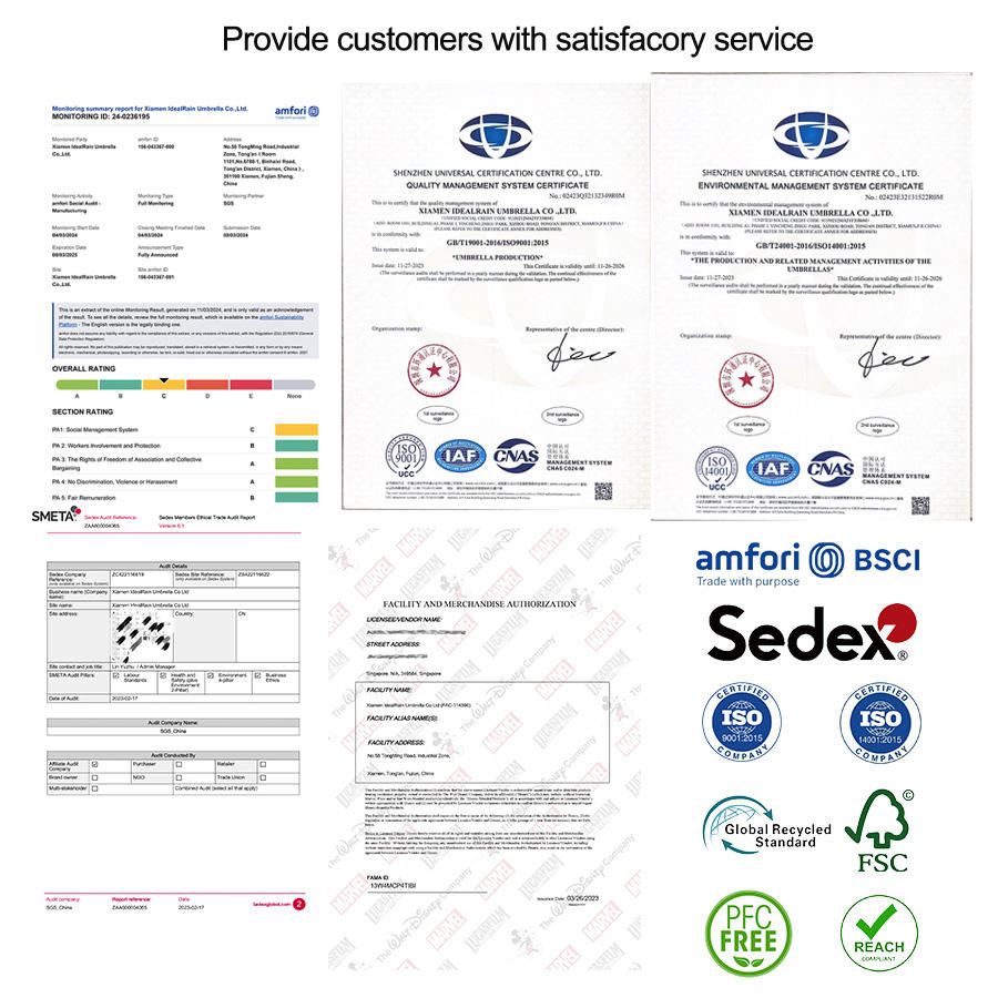 Зонт с круглыми углами и UV-защитой, складной