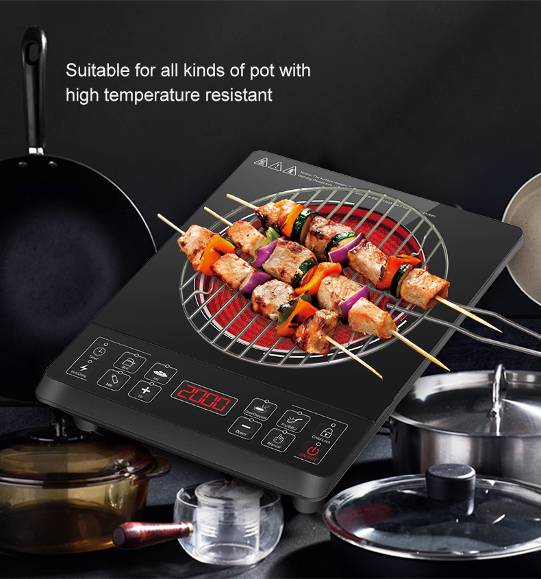 Versatile Electric Cooker Ideal for Small Living Spaces Small Kitchen Infrared Cooker