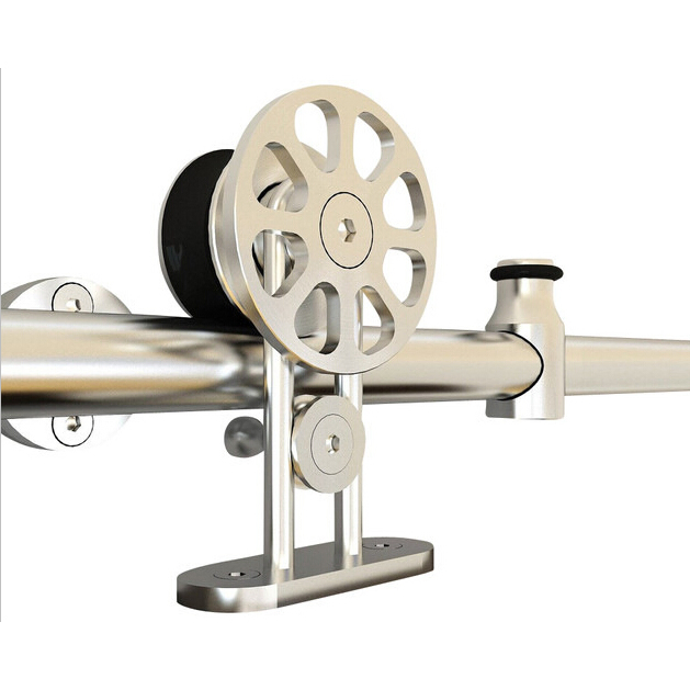 Sliding Barn Door Hardware Kit 304 Grade Stainless Steel Alloy