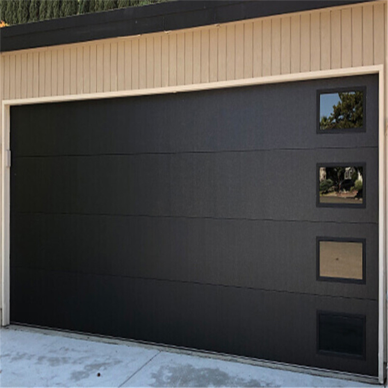 Factory Customized Modern Sectional Garage Gate Panel for Home Automatic Remote Control Electric Motor Garage Door