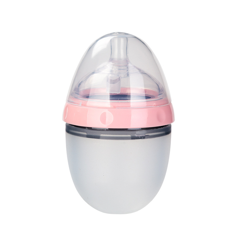 Silicone Bottle Infant Bottle Anti -Drop 250ml150ml Wholesale