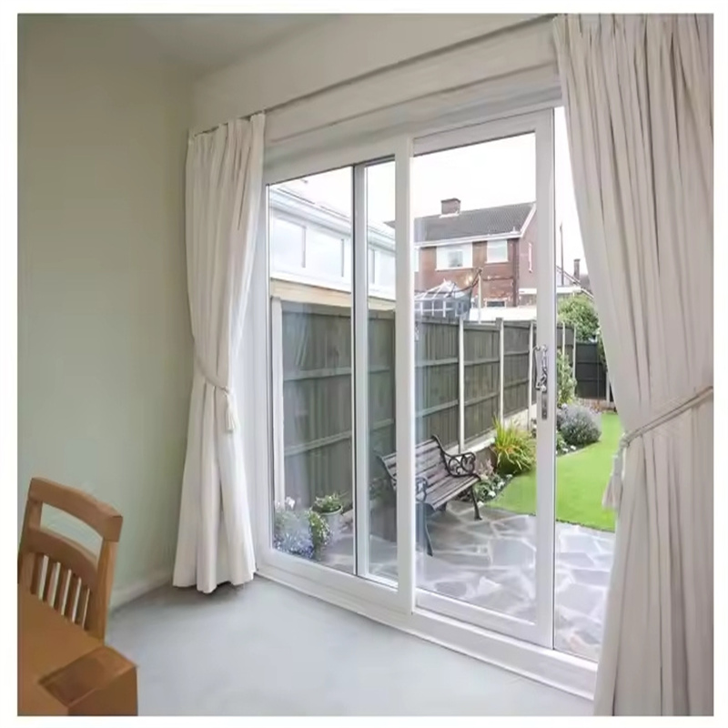 Раздвижные патио-двери UPVC с ветрозащитой