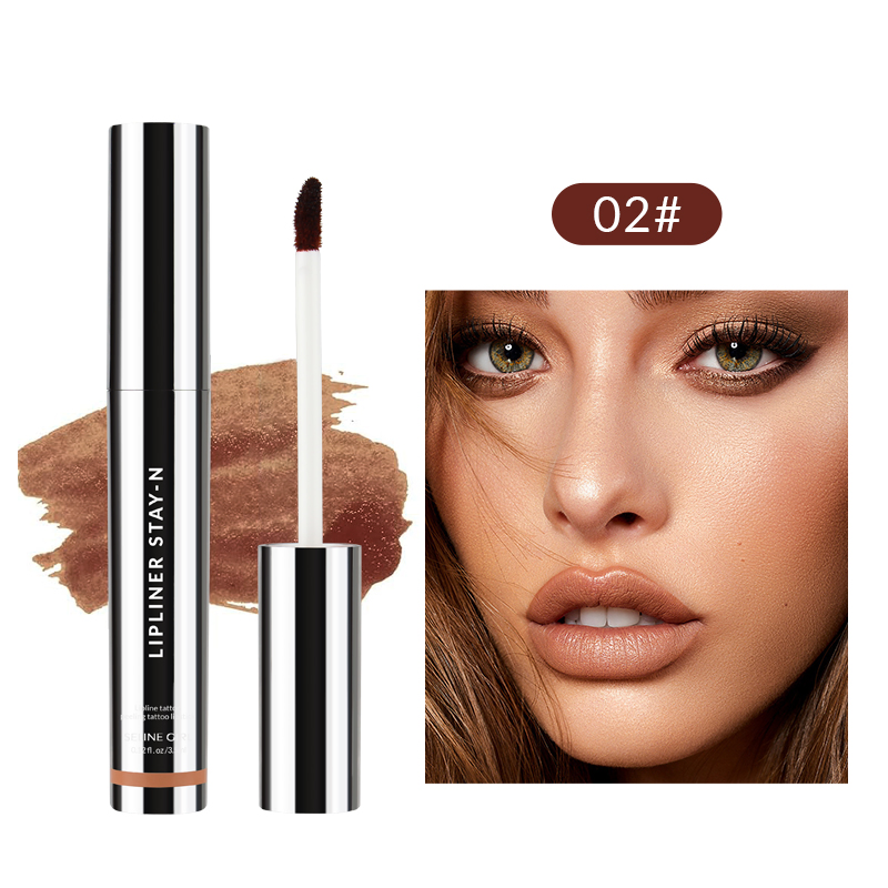 Seline Girl 3.5ml Non-Stick Cup Moisturizing Embroidery Peel-off Lip Liner