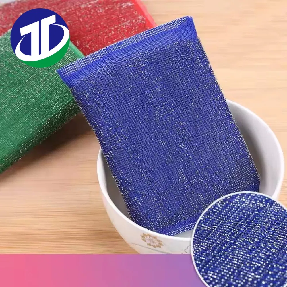 Kitchen Cleaning Sponge Scrubber Semi-Finished Fabric Cloth Roll
